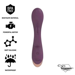Treasure Laurence Rabbit Vibrator compatibil cu tehnologia wireless Watchme