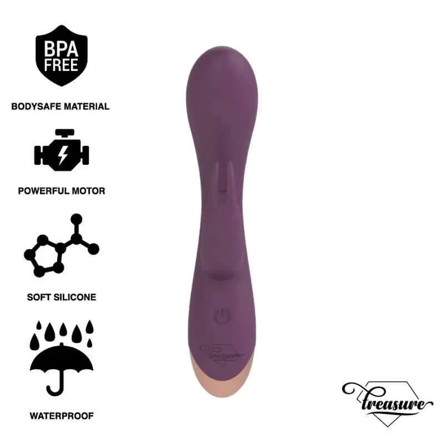 Treasure Laurence Rabbit Vibrator compatibil cu tehnologia wireless Watchme