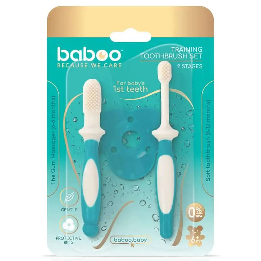Set de brosses à dents Baboo 6+ mois