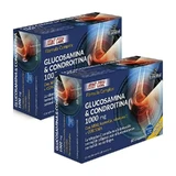 Natur Wesentliche Blister Glucosamin + Chondroitin + Msm, 2X60 Kapseln