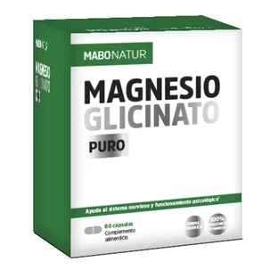 Mabonatur Reines Magnesiumglycinat, 80 Kapseln
