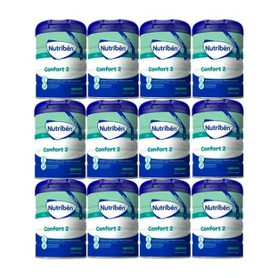 Nutribén Confort 2 Leche Continuación, 12 x 800 gr
