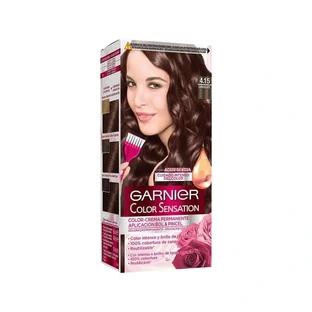 Garnier Color SensationPermanent Cream Hair Color 4.15 Chocolate