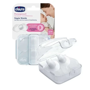 Chicco Tepelschild Silicone Skintoskin Maat S/M 2 Eenheden
