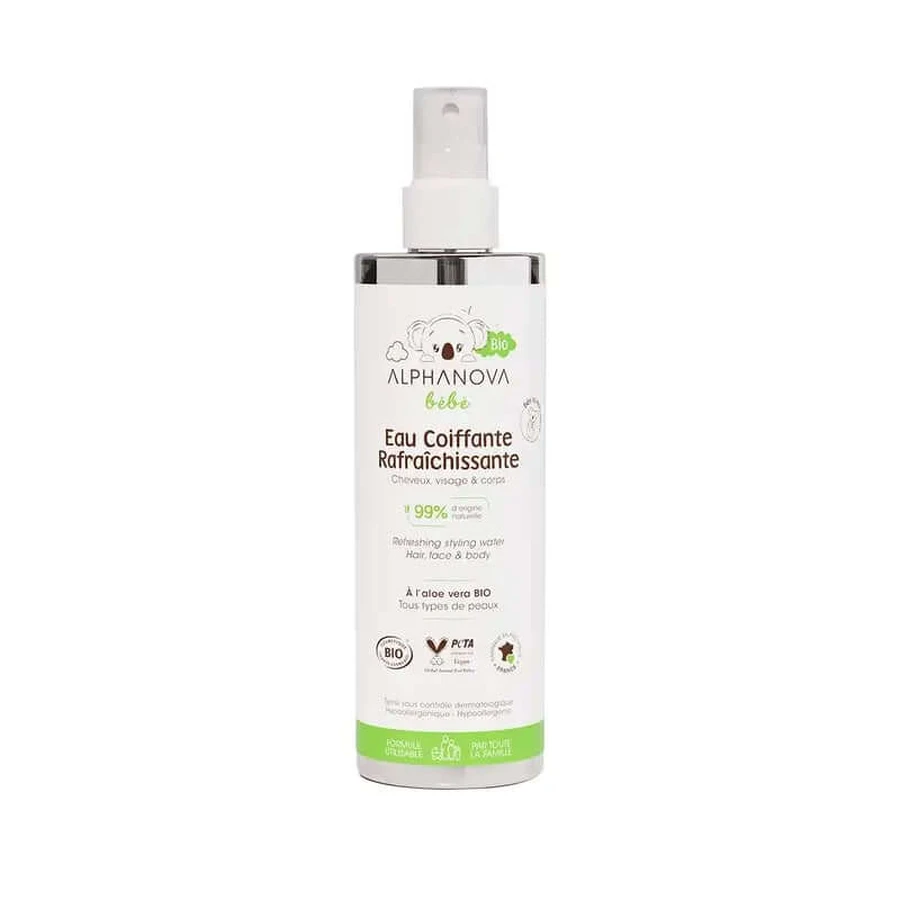 Alphanova Baby Verfrissend Stylingwater 200Ml. Bio