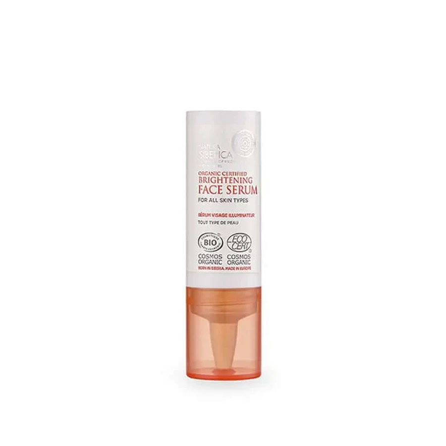 Natura Siberica Ns Gezichtsbehandelingen Nieuw Verhelderend Gezichtsserum Alle Huidtypen Na, 15 ml