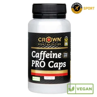 Crown Sport Nutrition Koffein Pro Caps 100 Mg, 120 Kapseln