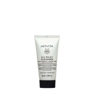 Apivita Reinigingsmelk 3 In 1, 50 ml