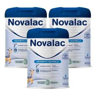 Novalac 3 Opgroeimelk, 3X800 Gr
