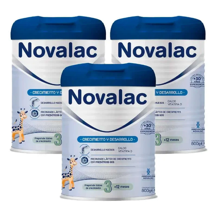 Novalac 3 Opgroeimelk, 3X800 Gr