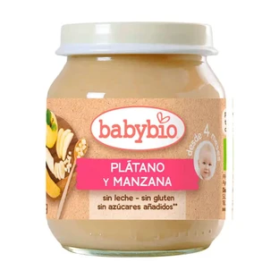 Babybio Banane et Pomme - 130 grammes