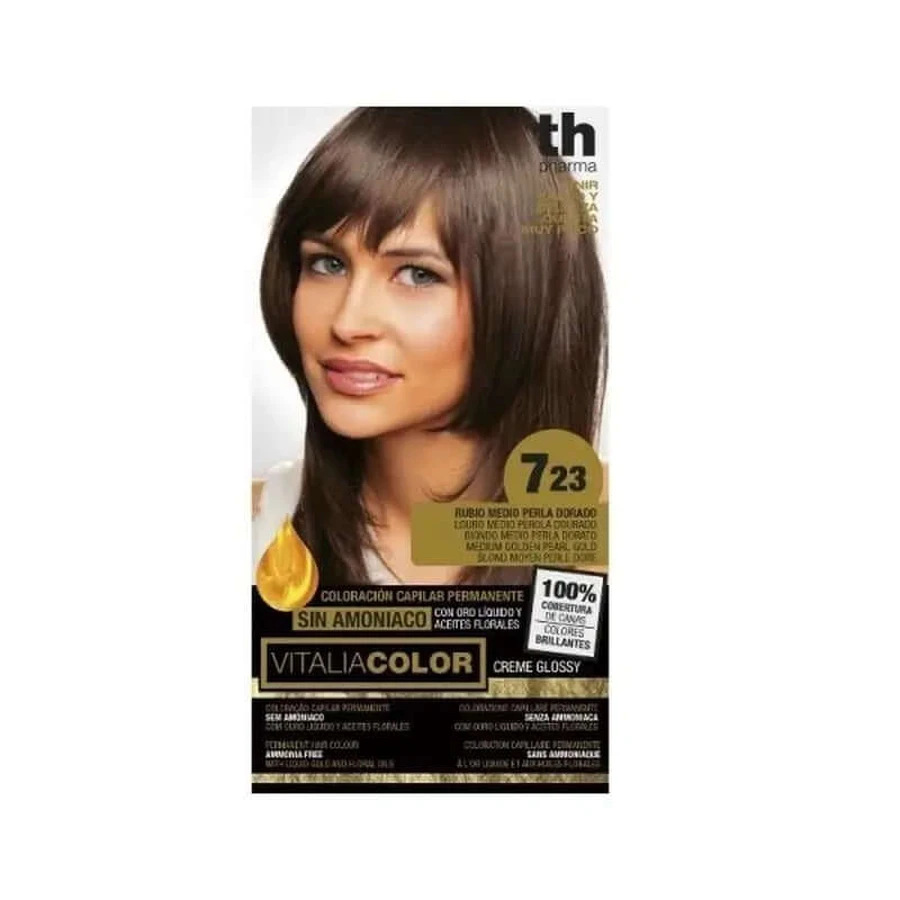Th Pharma V Color- Tinting Kit No. 7.23 Ammonia Free C/Liquid Gold