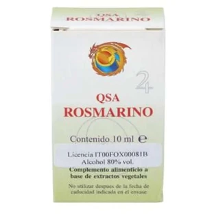 Herboplanet Qsa Rosmarino (Rosemary) Drops 10Ml