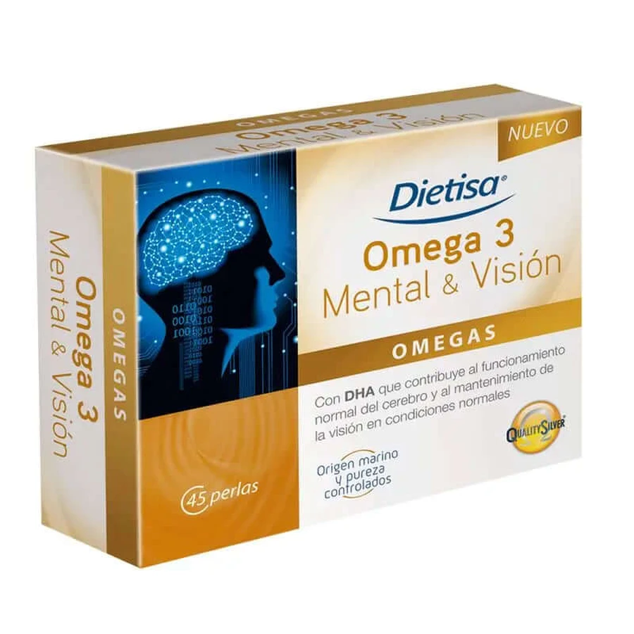 Dietisa Omega 3 Verstand & Visie , 45 parels