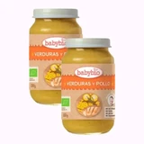 Babybio Menu Tradition Poulet, paquet de 2 x 200 grammes