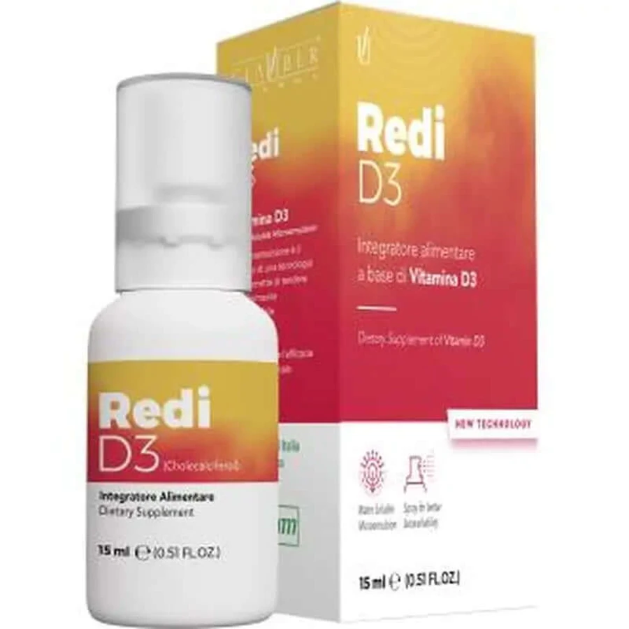 Glauber Pharma Redi D3 Spray 15Ml