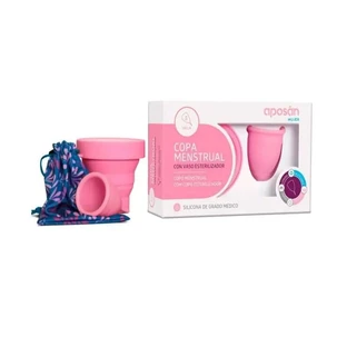 APOSAN Menstruationstasse, Größe S