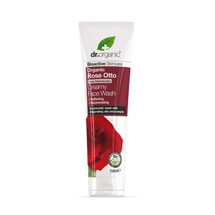 Dr. Organic Detergente viso pelle matura Rosa Otto 150ml