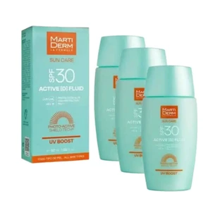 Martiderm Sonnenpflege Spf30 Aktiv [D] Fluid, 3X50 Ml