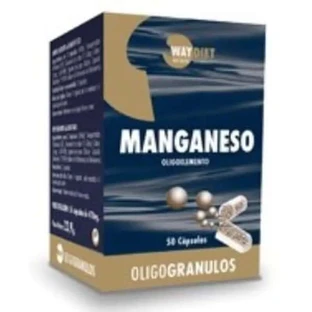 Waydiet Natural Products Manganese Oligogranules 50Caps