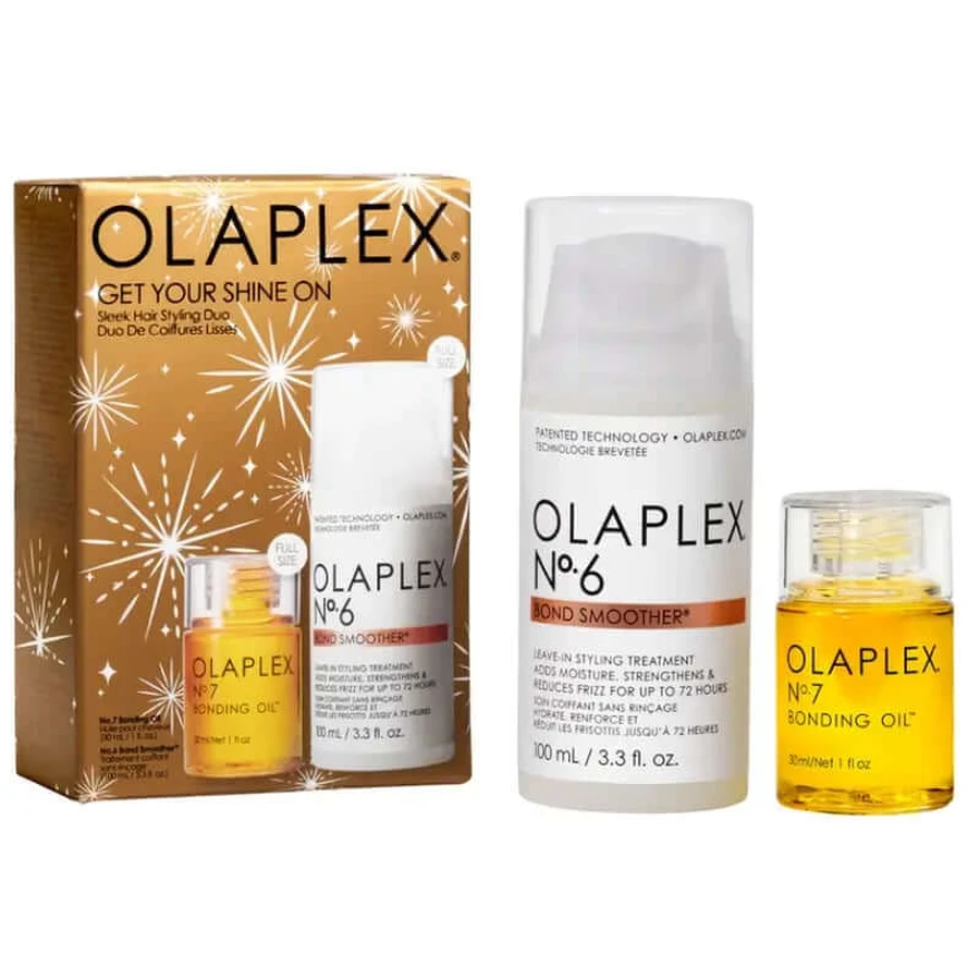Olaplex Get Your Shine On Sleek Hair Styling Set Cabello Suave