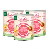 Babybio 5 Céréales avec fruits, paquet de 3 x 220 grammes