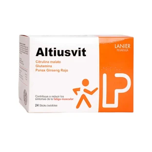 Lanier Pharma Altiusvit Food Supplement , 24 Drinkable Sticks