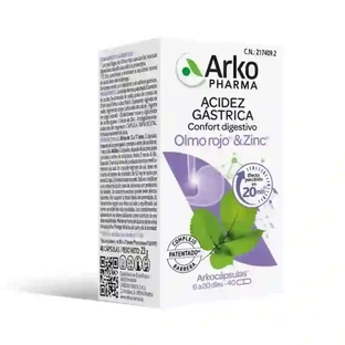 Arkopharma Arkocápsulas Sodbrennen, 40 Kapseln