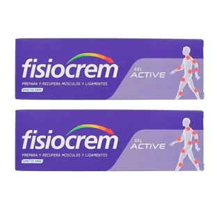 Fisiocrem Active Gel, Pack 2 x 60 ml