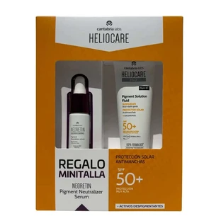 Heliocare Set 360 Pigment Zon 50Ml+ Minitalla Neoretin 10 Ml