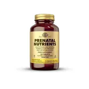 Solgar Nutrients Prenatales, 120 tabletten