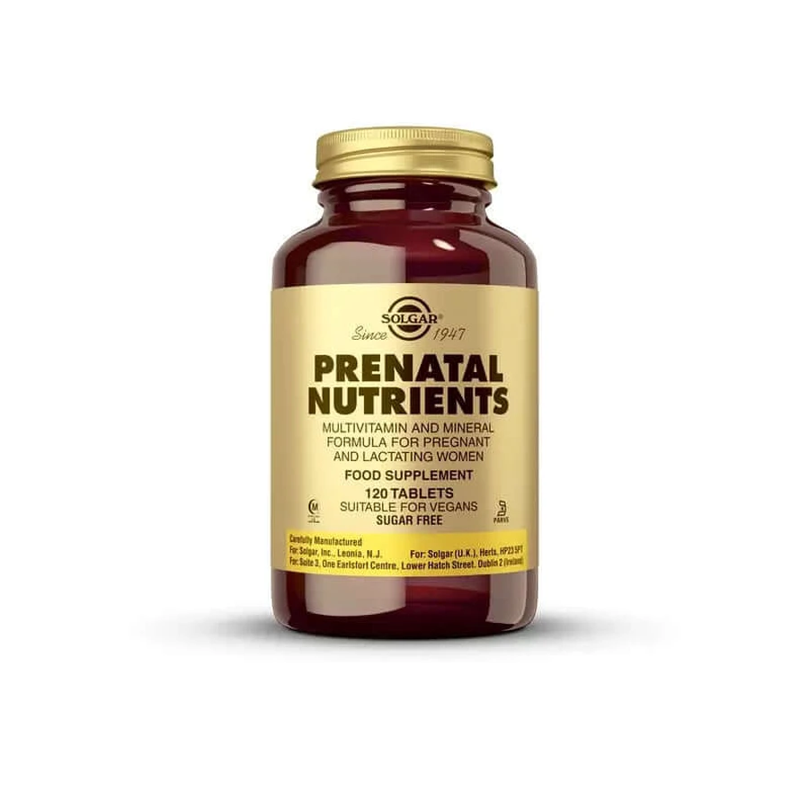 Solgar Nutrients Prenatales, 120 tabletten