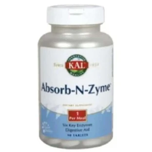 Solaray Absorb-N-Zyme 90 Tablets