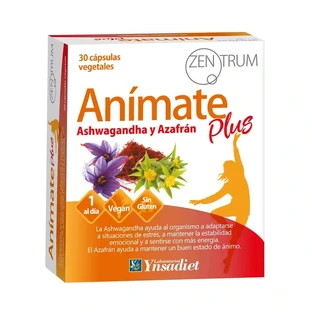 Ynsadiet Animate Plus. Stres, nastrój i energia, 30 kapsułek