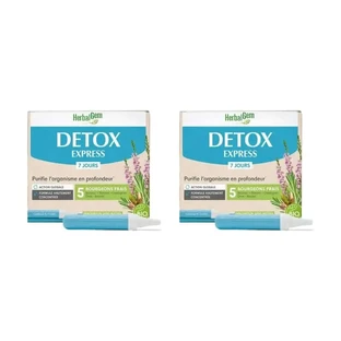 Herbalgem Detox Express, 7X10Ml, Pack de 2