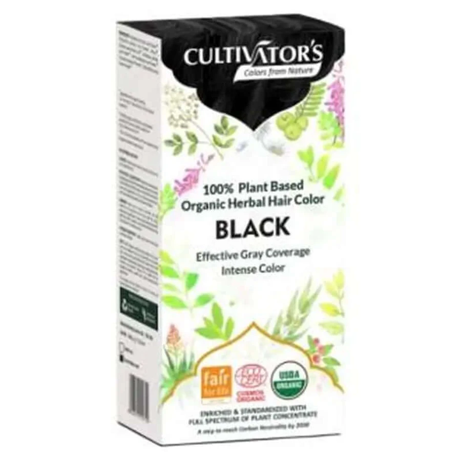 Cultivators Black Organic Dye 100Gr. Ecocert