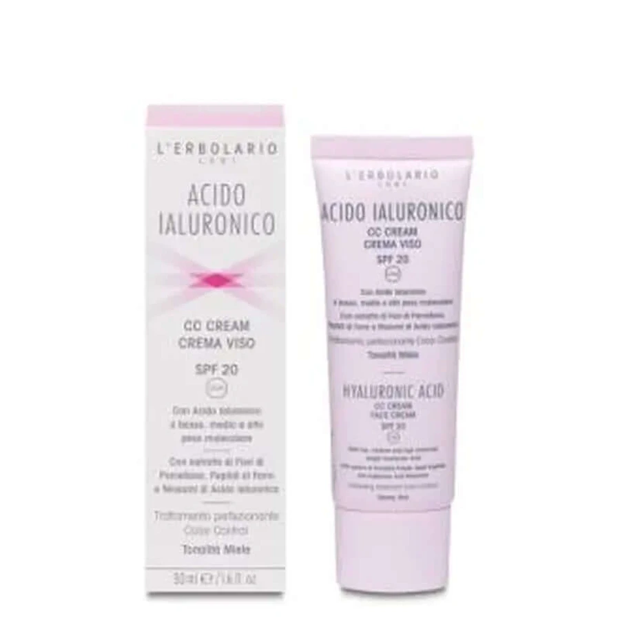 L´Erbolario Acido Hialuronico Cc Crema Tono Miel 50Ml