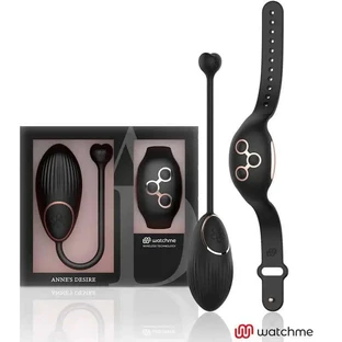 Telecomandă pentru ouă Anne'S Desire Watchme Technology Negru / Aur
