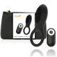 Coquette Chic Desire Anillo Vibrador Control Remoto Recargable Negro / Gold