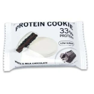 Pwd Protein Cookie 34% Protein White-Milk Choco 18Uds