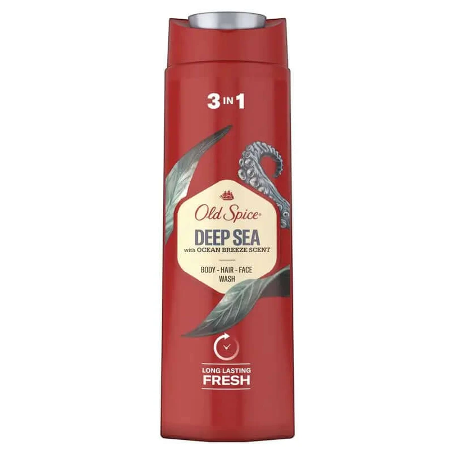 Old Spice Diepzee Douchegel & Shampoo 400Ml