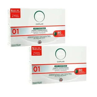 Be+ Capilar Anticaida Forte Voortdurend Gebruik, Verpakking 2 x 90 tabletten