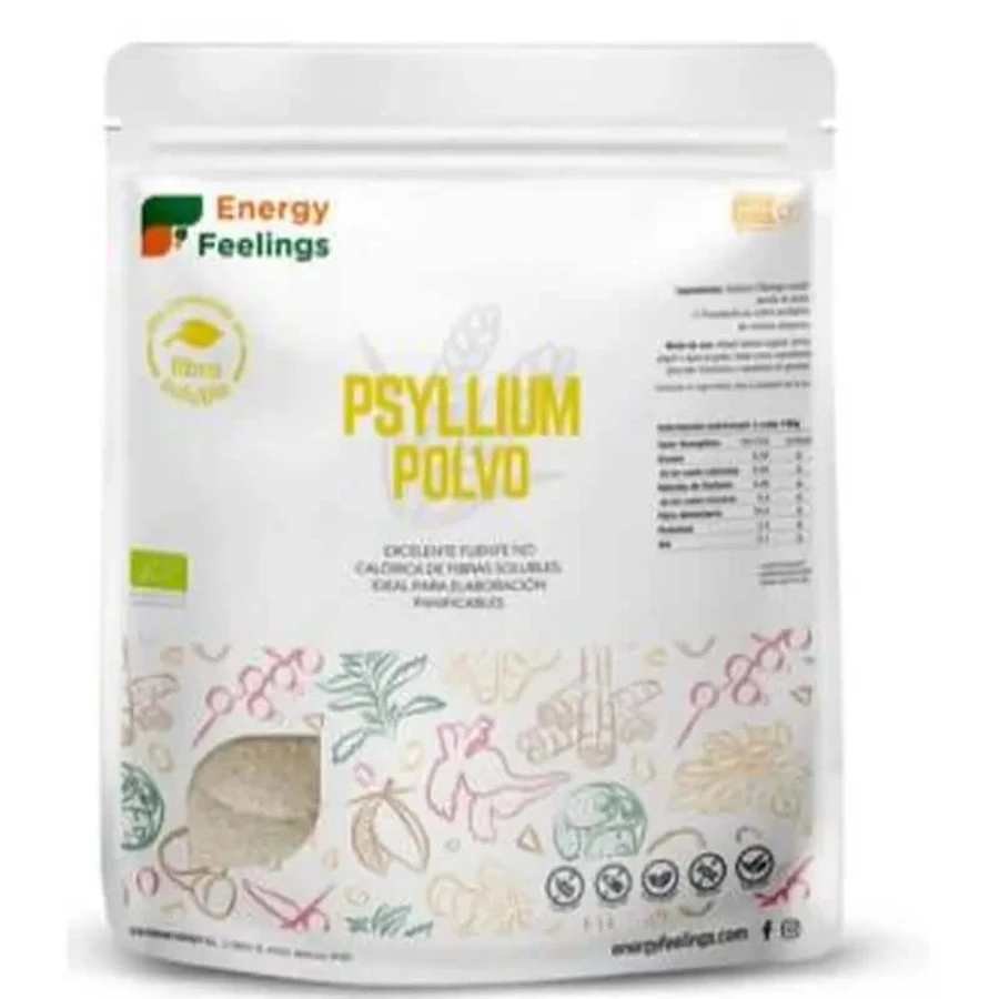 Energy Feelings Psyllium Powder 500Gr. Eco Vegan Sg