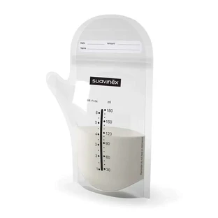 Suavinex Voorgesinterde Bewaarzakjes voor moedermelk 25 stuks.