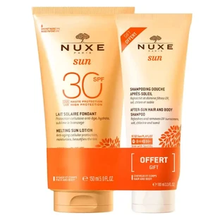 Nuxe Duo Zonnemelk Spf30 & After Sun Shampoo & Douchegel