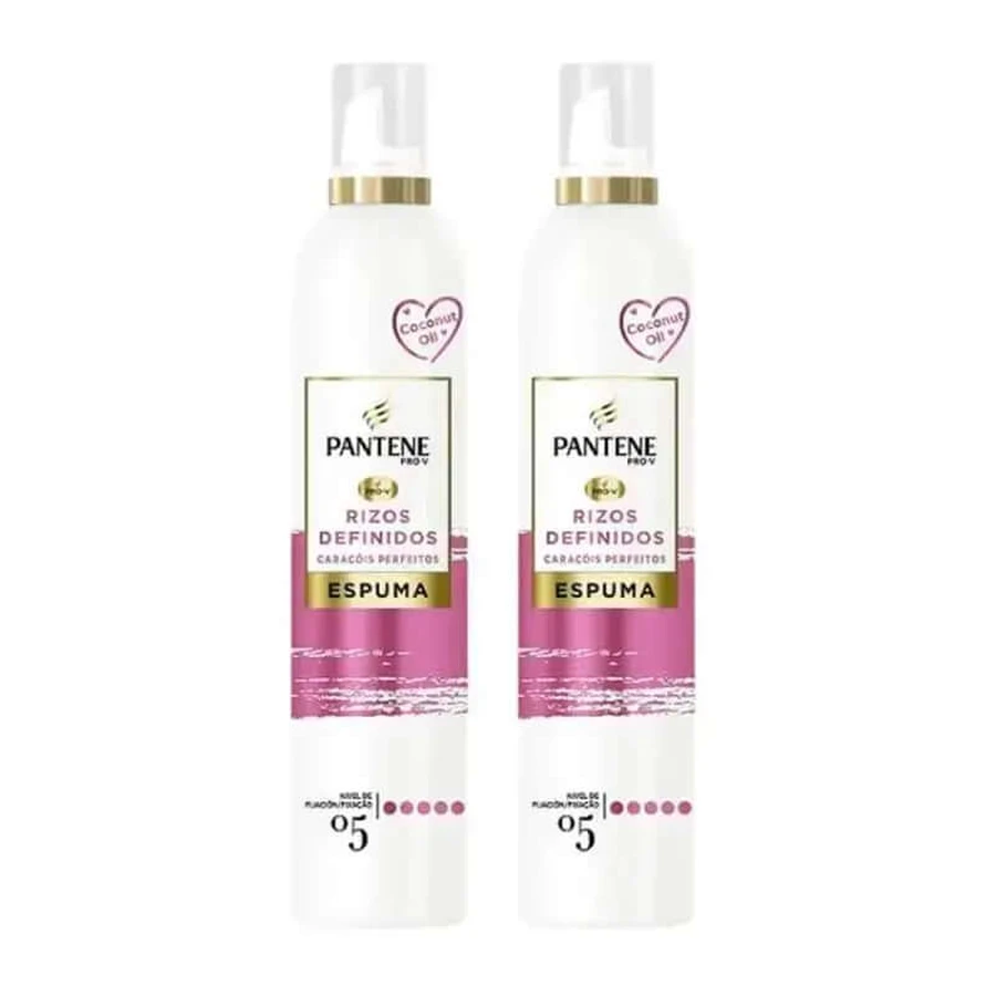 Pantene Pro-V Perfect Curl Voedende Haarmousse, verpakking 2 x 300 ml