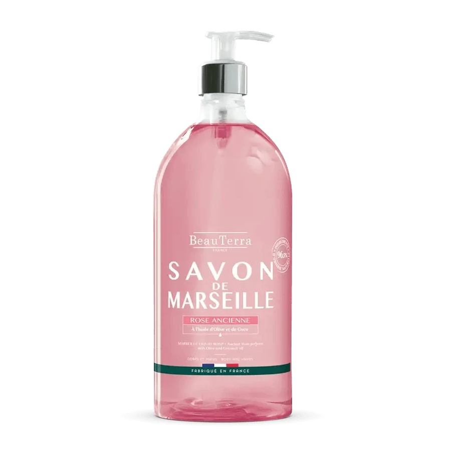 Beauterra Marseille Zeep Antiek Roos , 1000 ml
