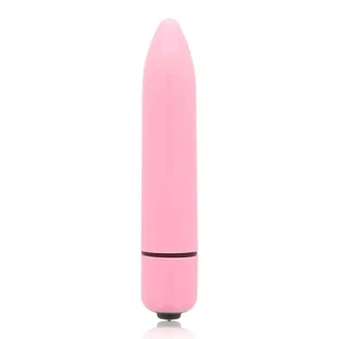 Glossy Thin Vibrator Pink