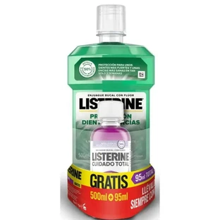 Listerine Zähne & Zahnfleisch 500Ml + Ct 95Ml