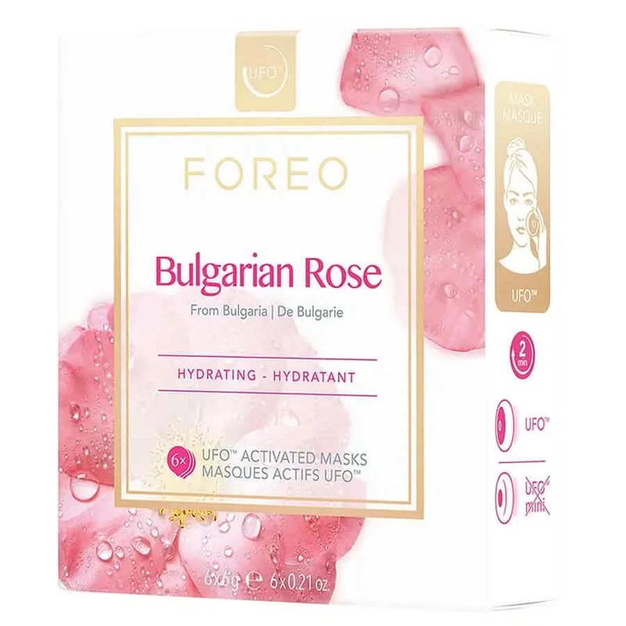 Foreo Ufo Maske bulgarische Rose X 6